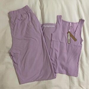 Skims Soft Lounge Set in Sugar Plum